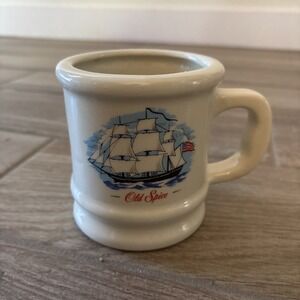 Old Spice Grand Turk Ship‎ 14oz Coffee Tea Mug American Privateer Warship